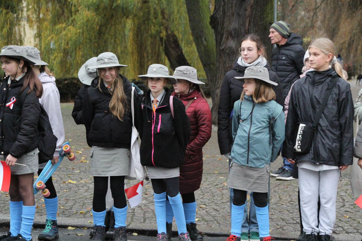 Mieszkańcy miasta i powiatu na Narodowym Święcie Niepodległości - 11 listopada 2025 r.