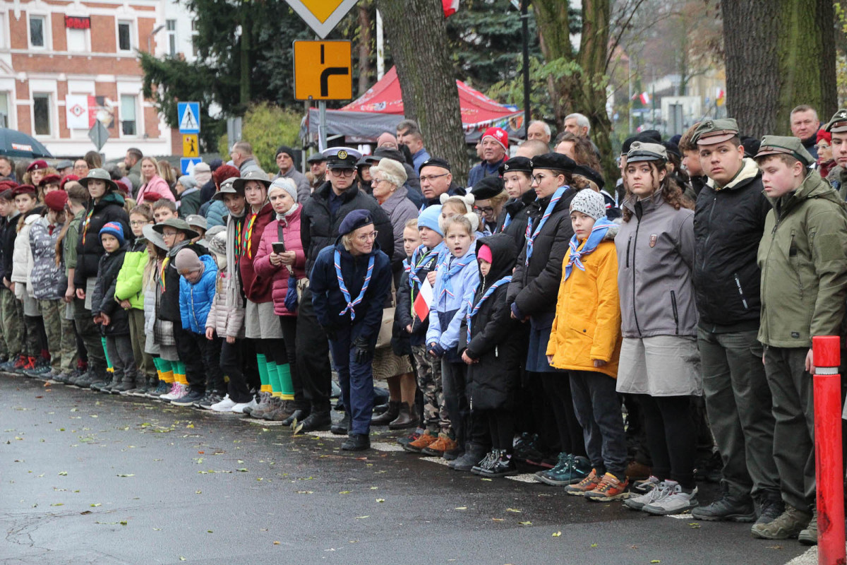 Mieszkańcy miasta i powiatu na Narodowym Święcie Niepodległości - 11 listopada 2025 r.
