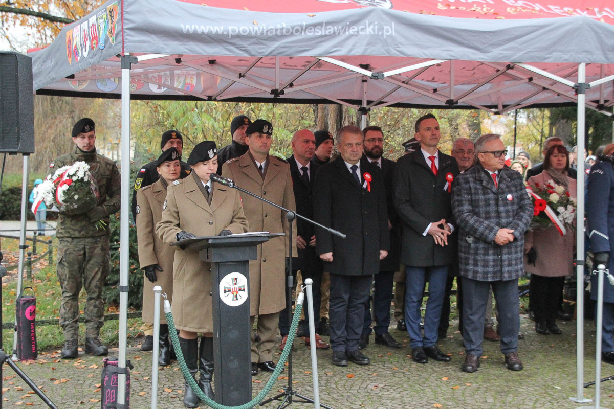 Mieszkańcy miasta i powiatu na Narodowym Święcie Niepodległości - 11 listopada 2025 r.