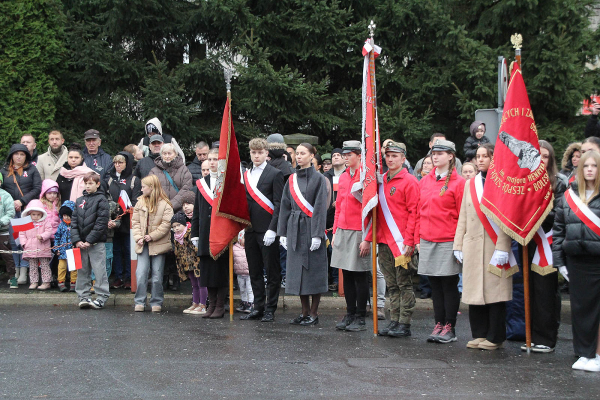 Mieszkańcy miasta i powiatu na Narodowym Święcie Niepodległości - 11 listopada 2025 r.