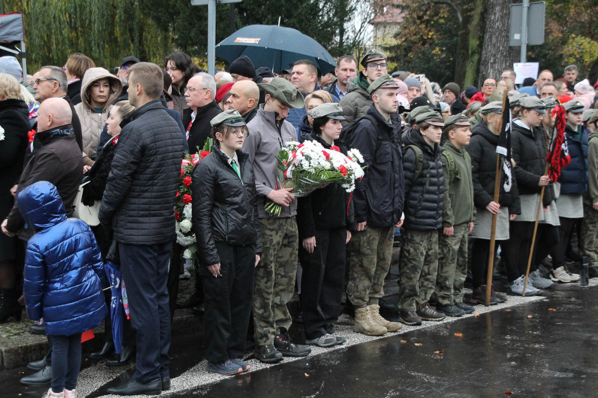 Mieszkańcy miasta i powiatu na Narodowym Święcie Niepodległości - 11 listopada 2025 r.