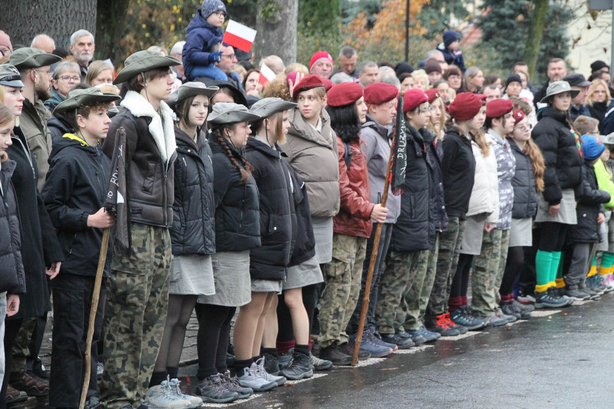 Mieszkańcy miasta i powiatu na Narodowym Święcie Niepodległości - 11 listopada 2025 r.