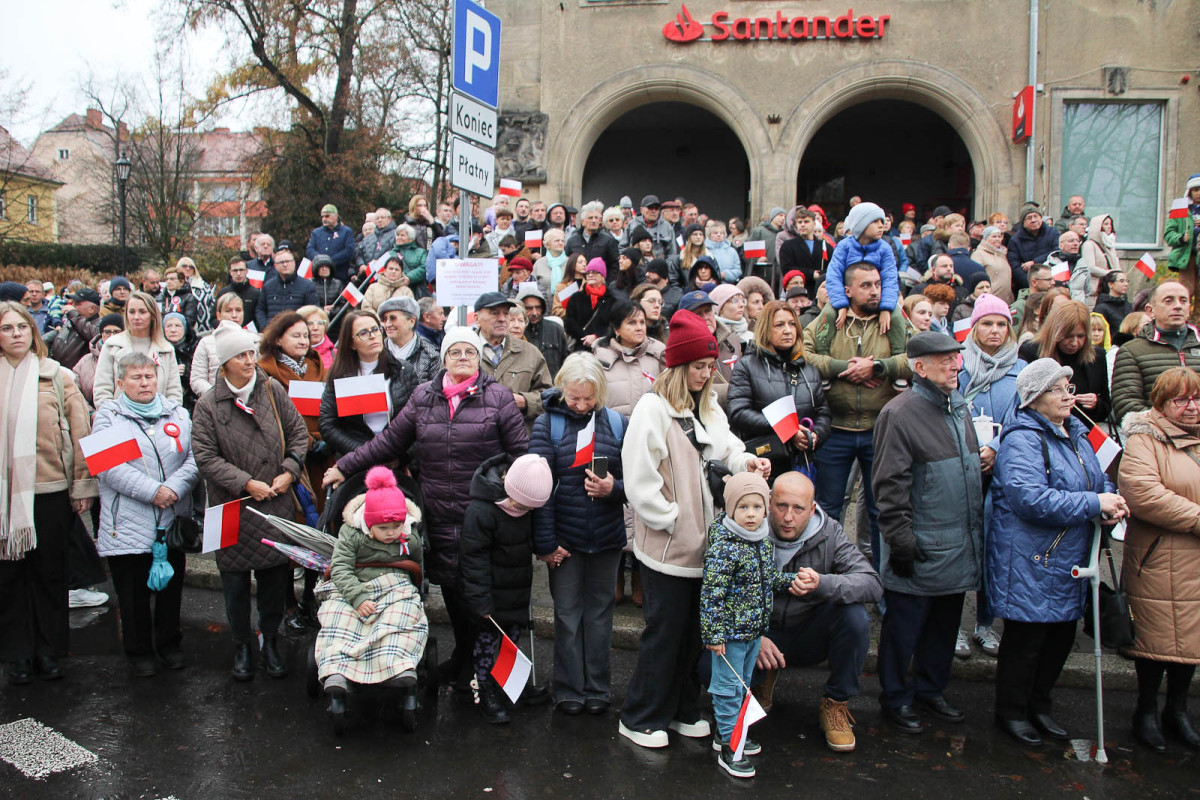 Mieszkańcy miasta i powiatu na Narodowym Święcie Niepodległości - 11 listopada 2025 r.