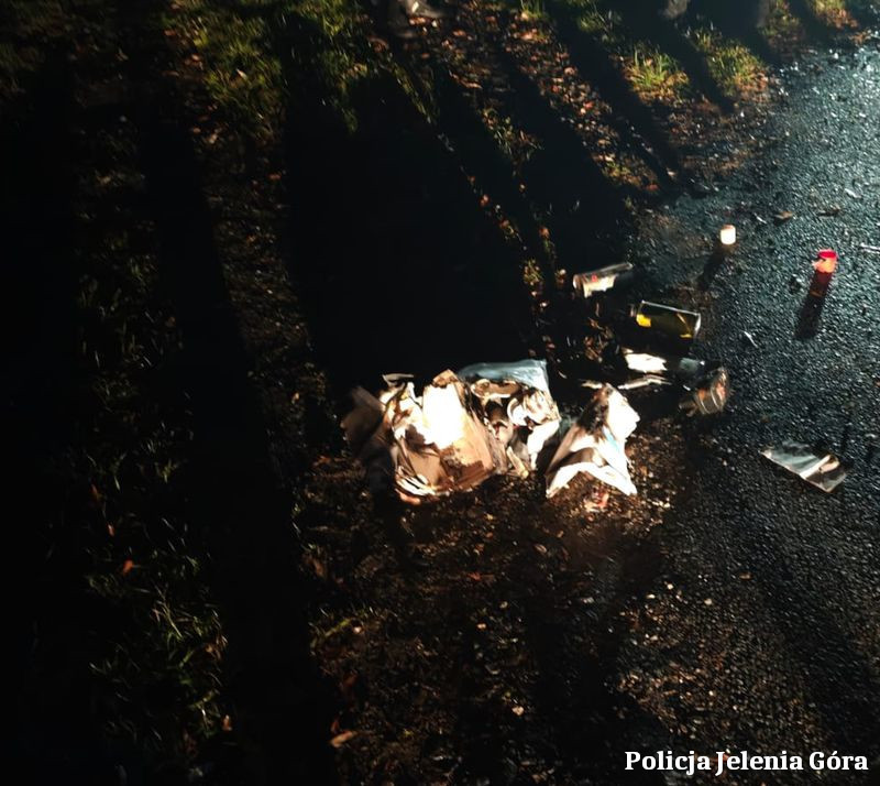 Podejrzany i ładunek wybuchowy