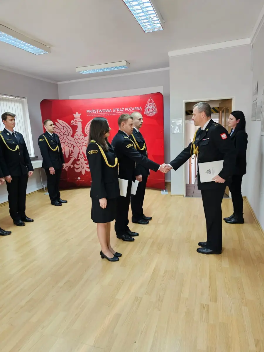 Uroczystość w KP PSP Bolesławiec