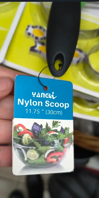 Podbierak z ostrzeżenia