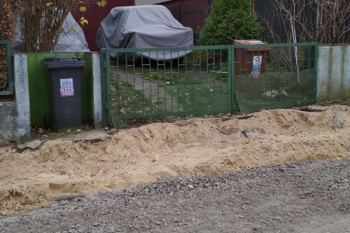 Przebudowa ulicy Konopnickiej listopad 2025