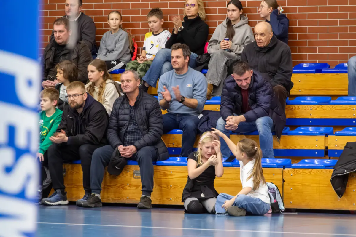 Publiczność na meczu BTS Willowa Bolesławiec – MUKS Ziemia Milicka Milicz