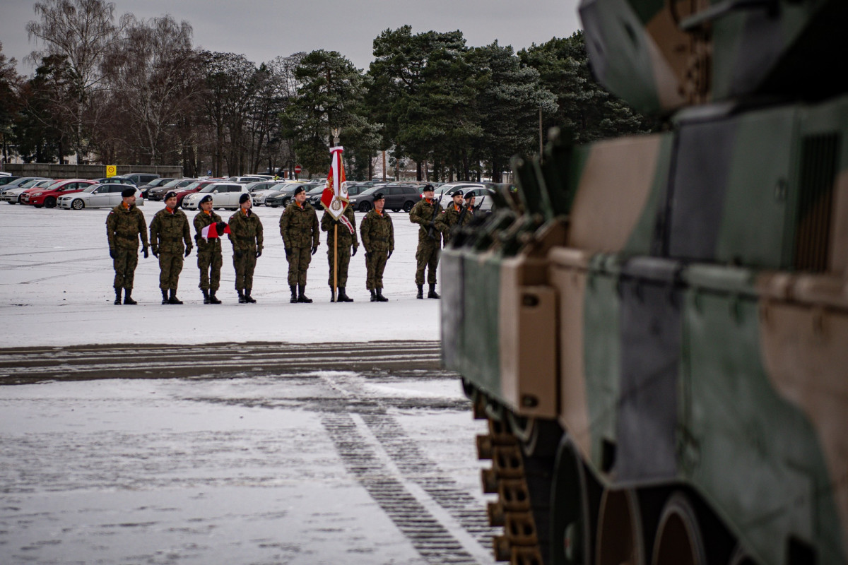 Uroczystość w 10 Brygadzie Kawalerii Pancernej w Świętoszowie