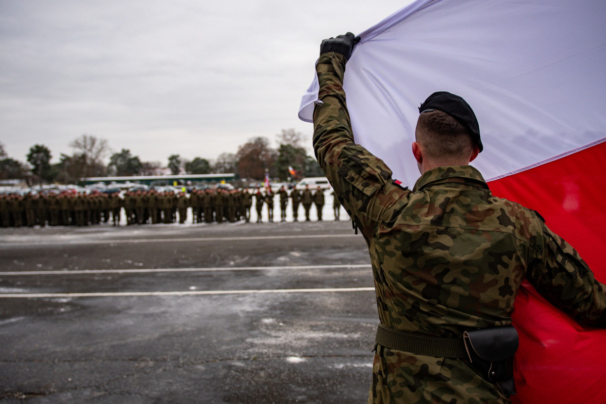 Uroczystość w 10 Brygadzie Kawalerii Pancernej w Świętoszowie