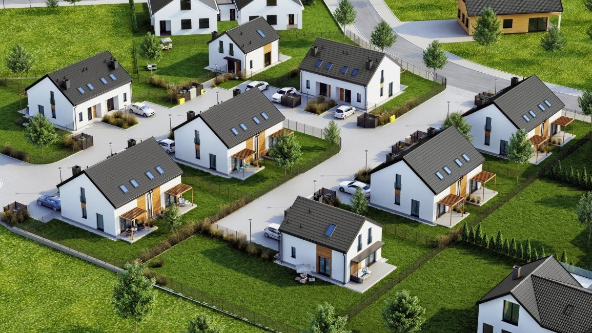 Osiedle Bażantowa w Bolesławcu - wizualizacje