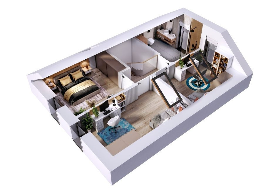 Osiedle Bażantowa w Bolesławcu - wizualizacje