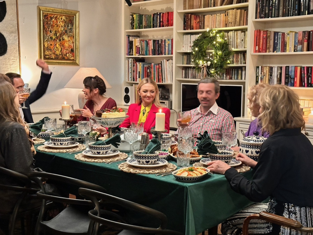 Zdjęcia z planu i z premiery „Piernikowego serca”