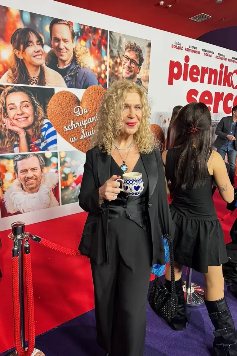 Zdjęcia z planu i z premiery „Piernikowego serca”