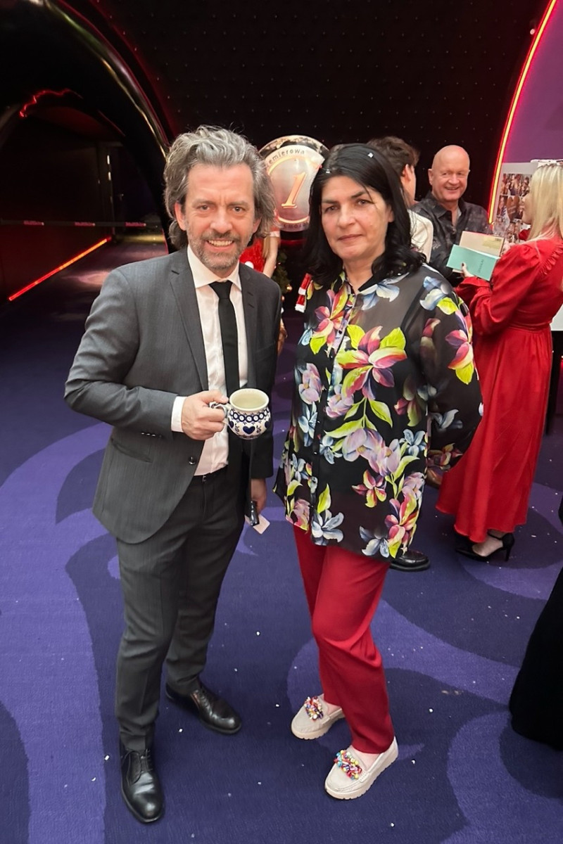 Zdjęcia z planu i z premiery „Piernikowego serca”