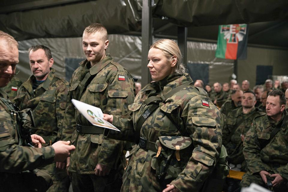 Rezerwiści zakończyli ćwiczenia. W szkoleniu udział wzięło prawie 130 żołnierzy
