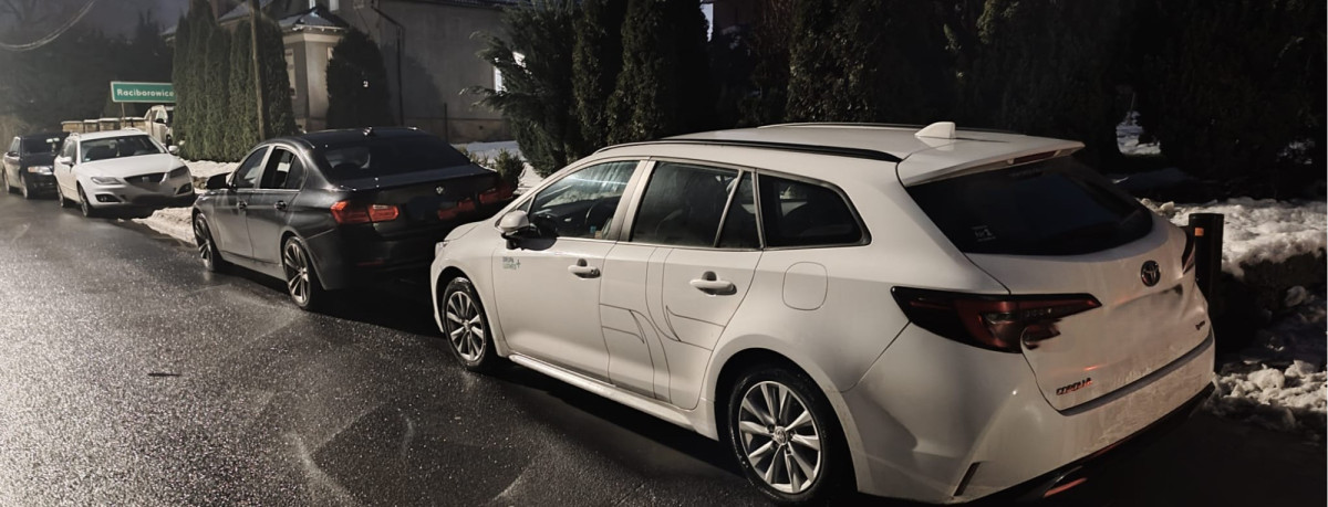 Auta w Raciborowicach