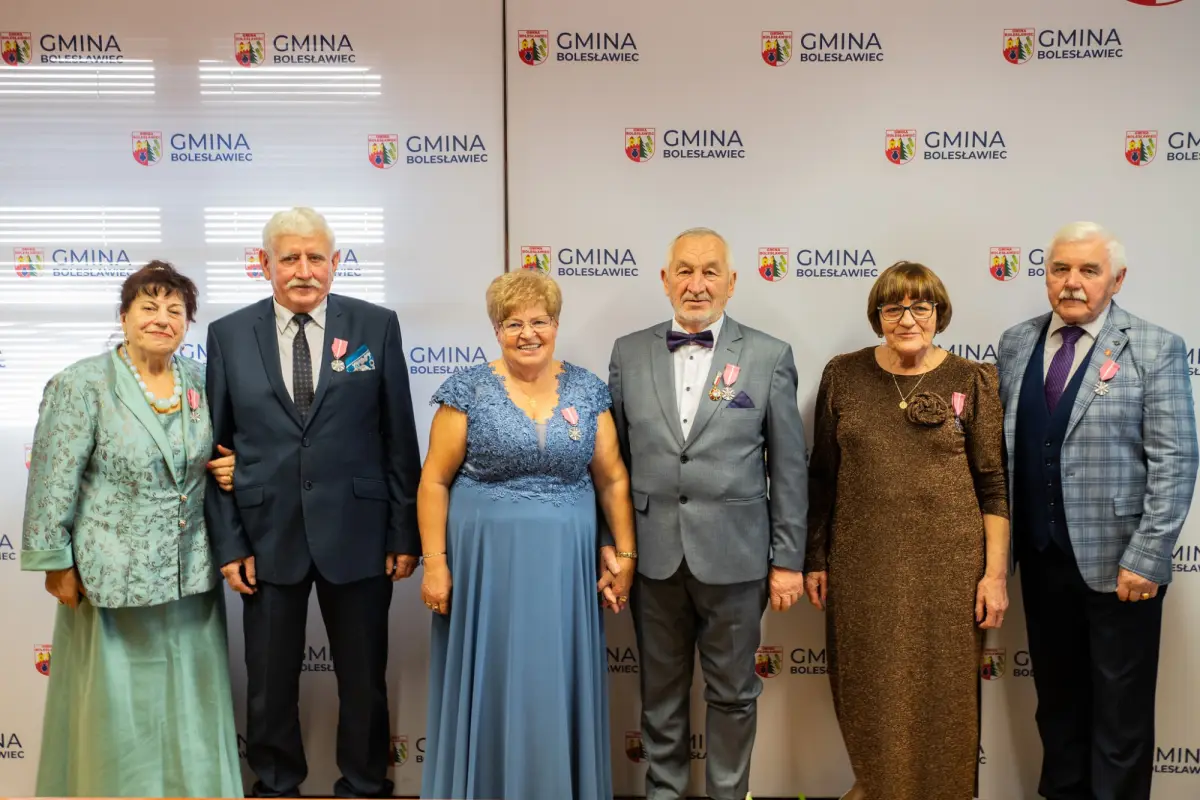 Uroczystość wręczenia medali