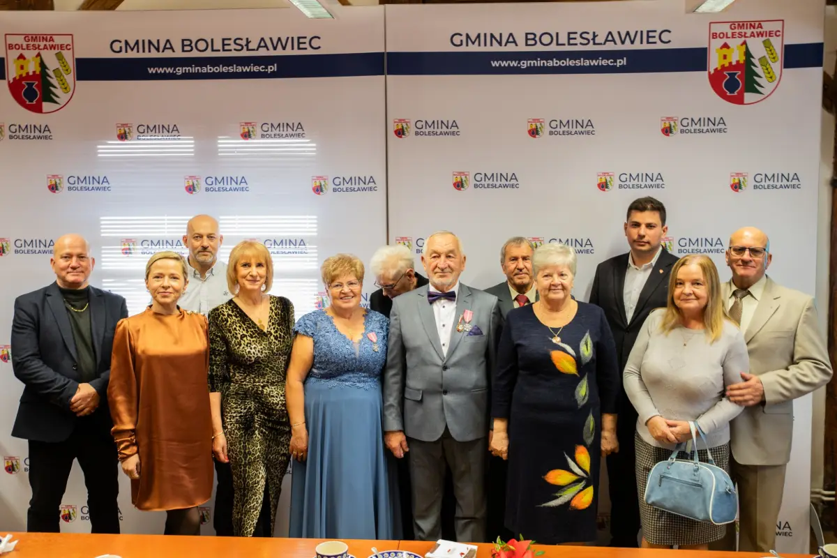 Uroczystość wręczenia medali