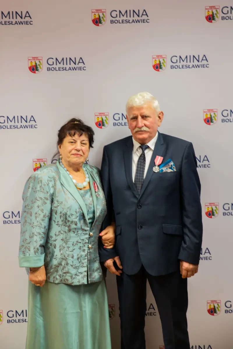 Uroczystość wręczenia medali