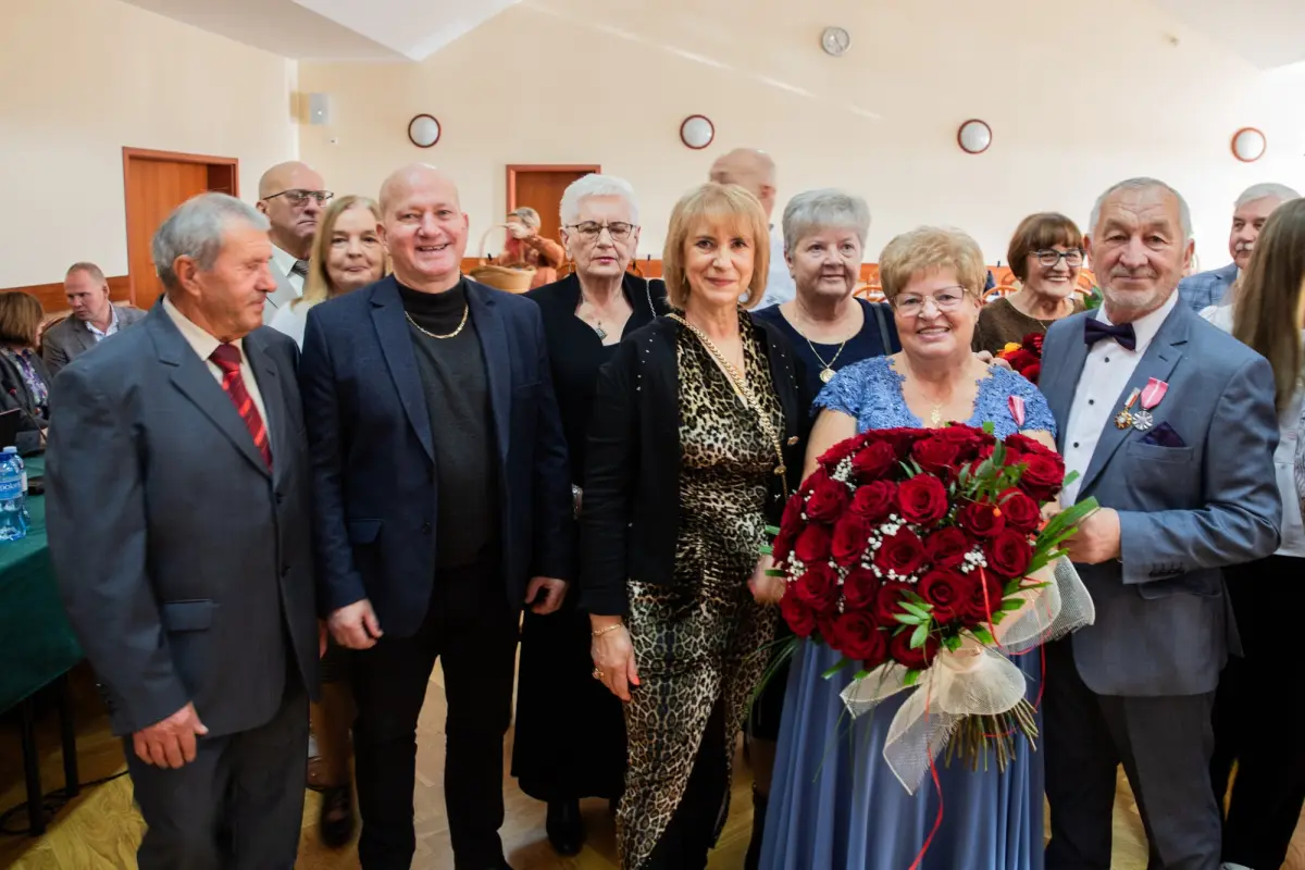 Uroczystość wręczenia medali