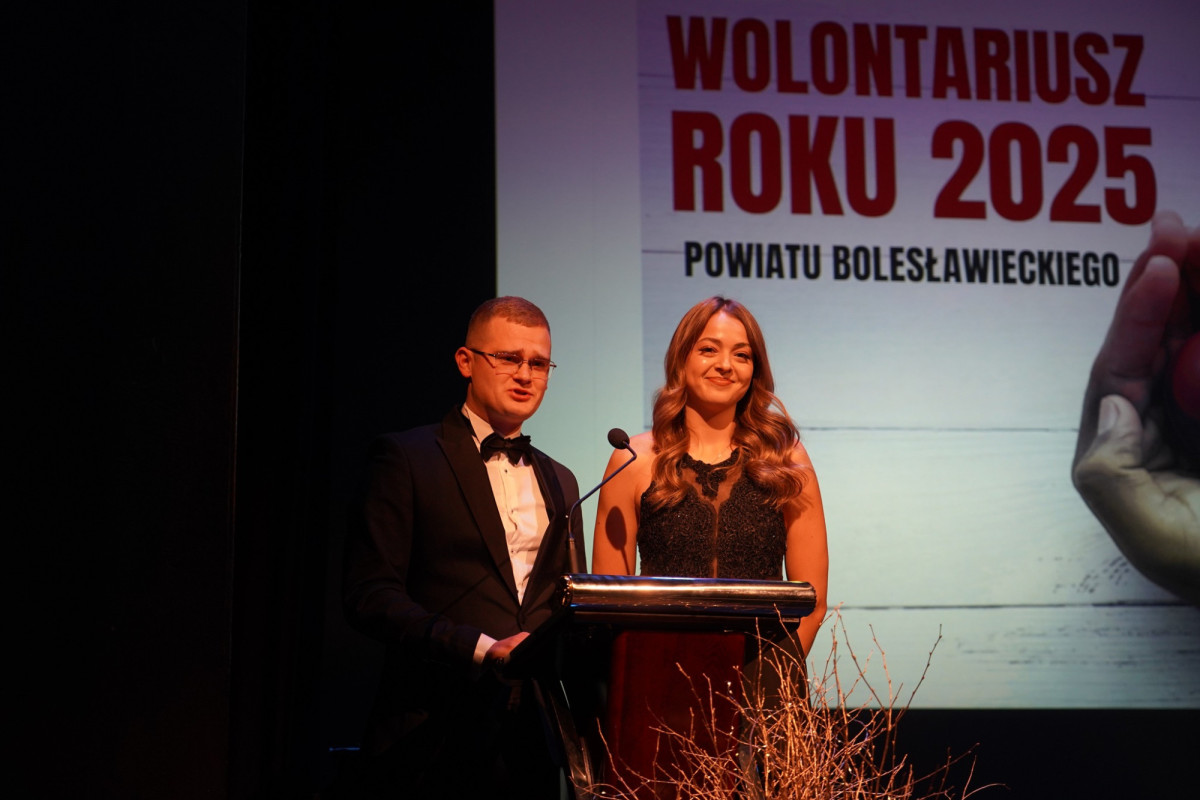 Gala Wolontariusz Roku 2025 Powiatu Bolesławieckiego