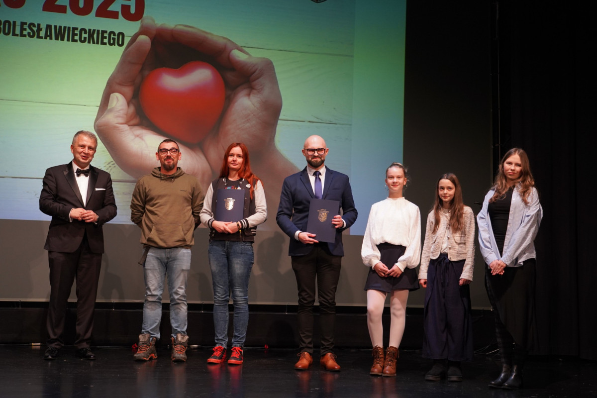 Gala Wolontariusz Roku 2025 Powiatu Bolesławieckiego