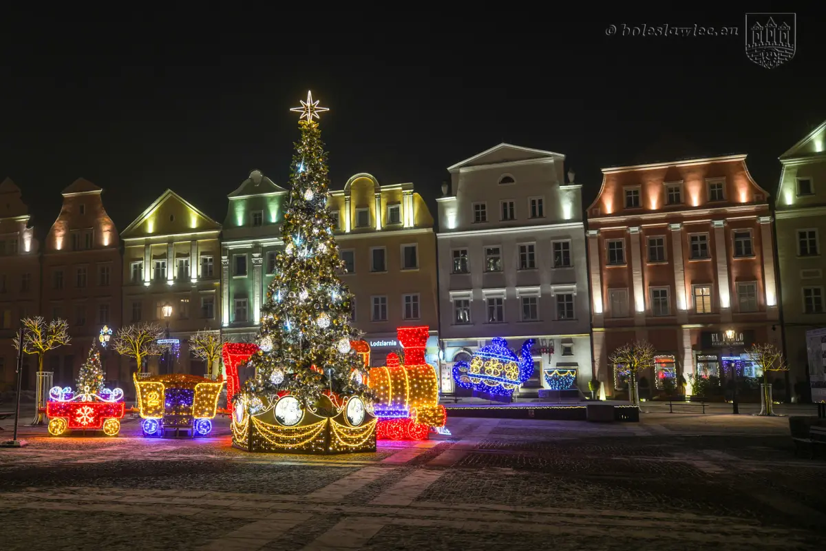 Bolesławiec nocą