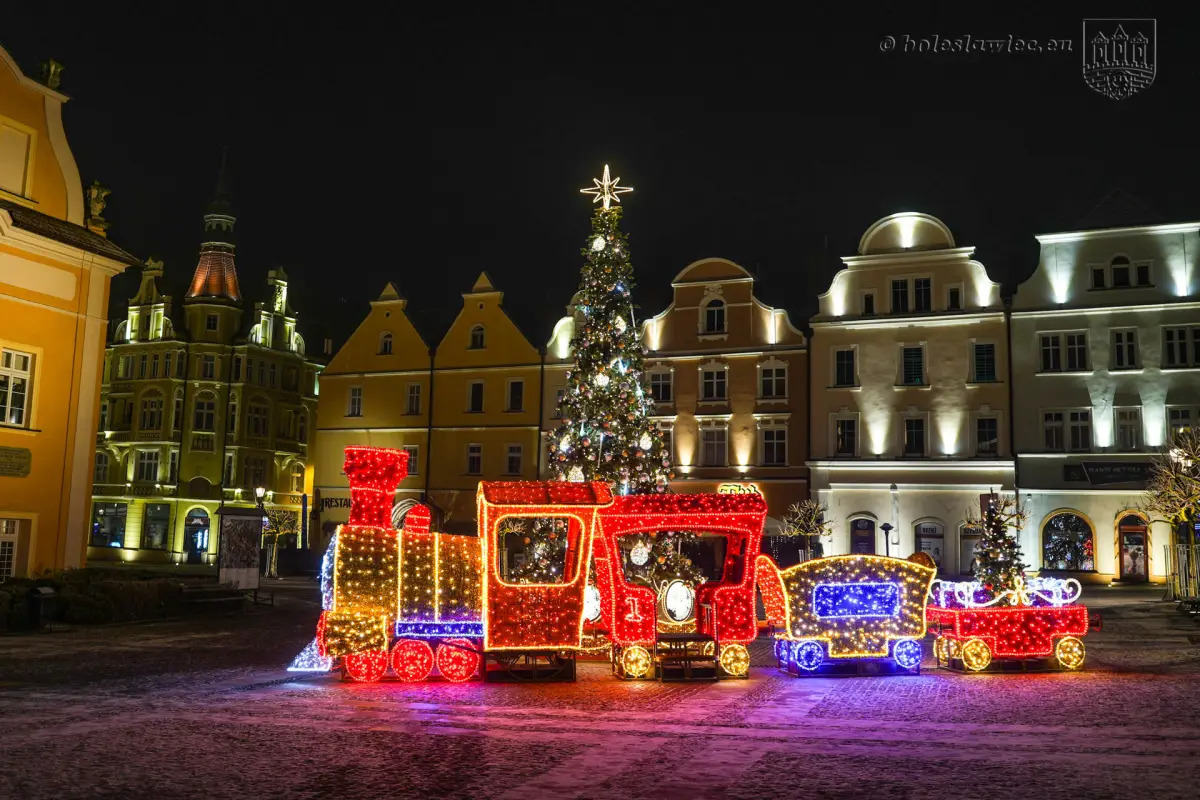 Bolesławiec nocą