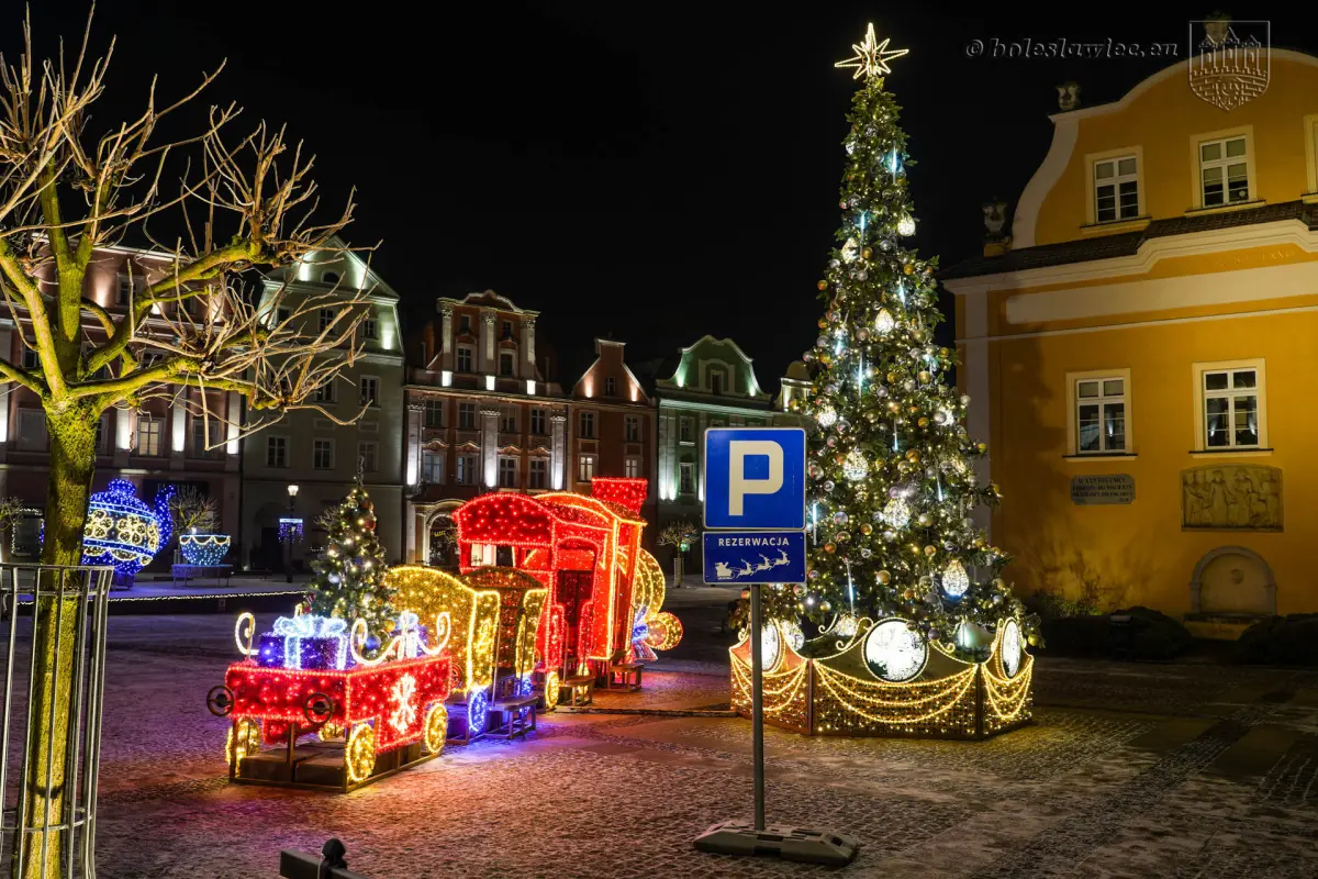 Bolesławiec nocą