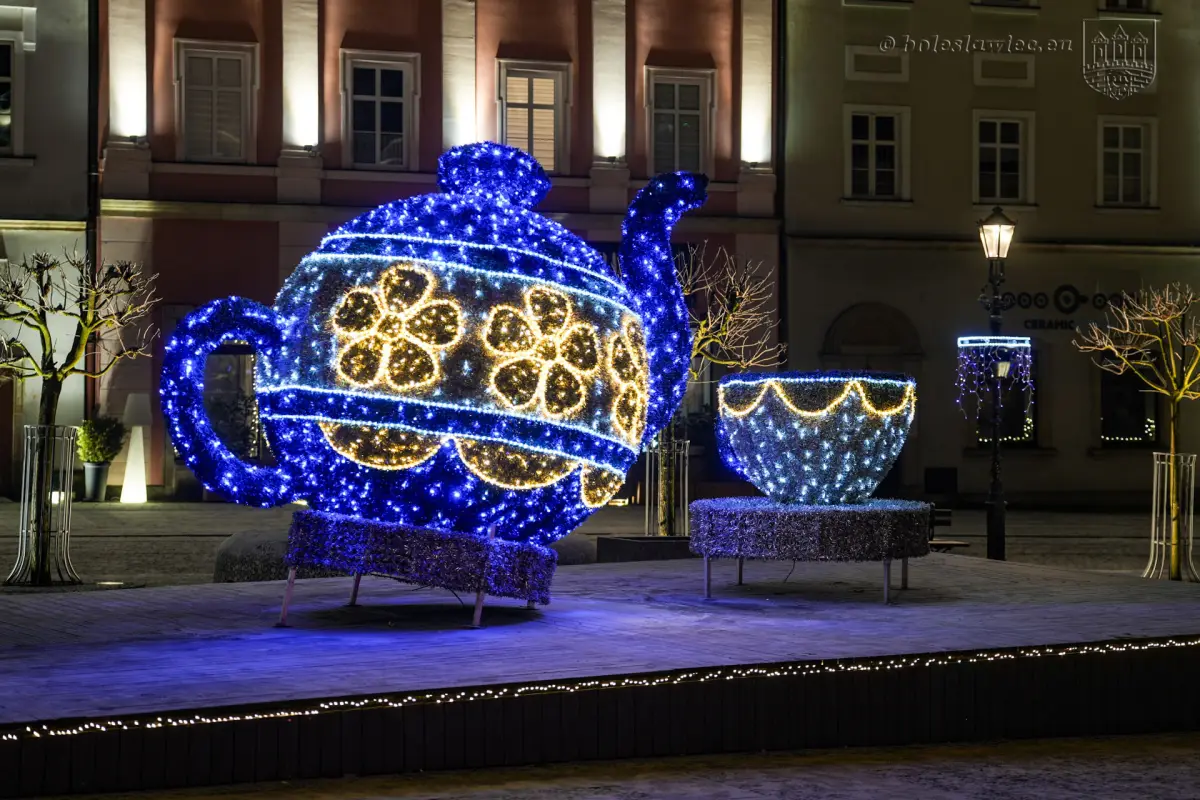 Bolesławiec nocą