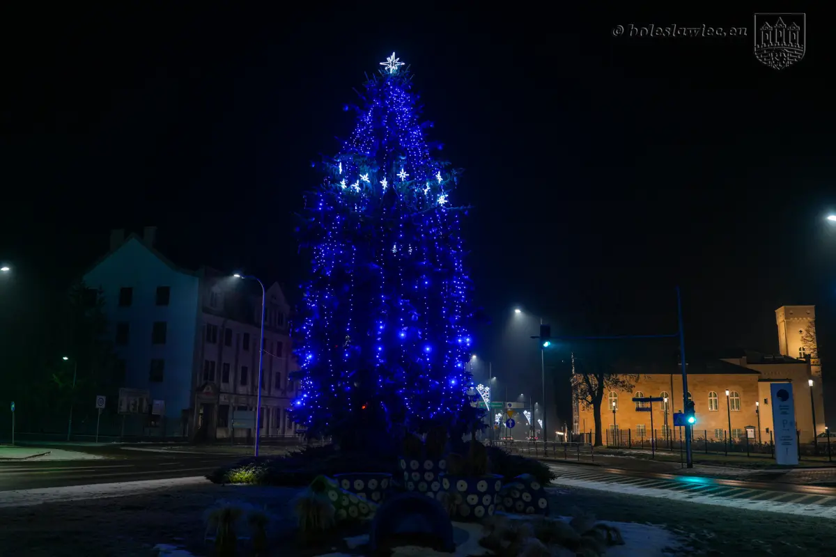 Bolesławiec nocą