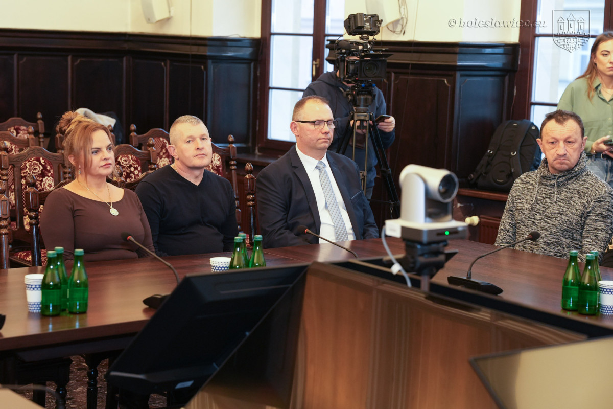 Uroczystość w Sali Rajców w Bolesławcu