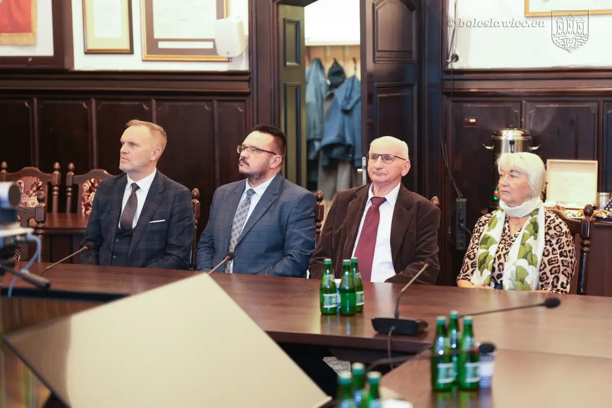 Uroczystość w Sali Rajców w Bolesławcu