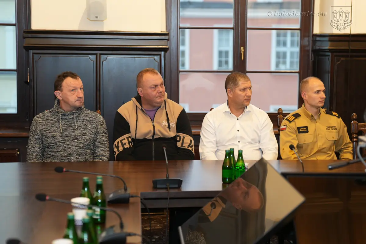 Uroczystość w Sali Rajców w Bolesławcu