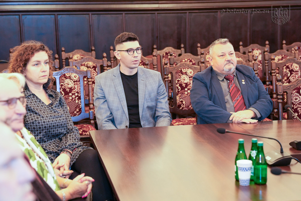 Uroczystość w Sali Rajców w Bolesławcu
