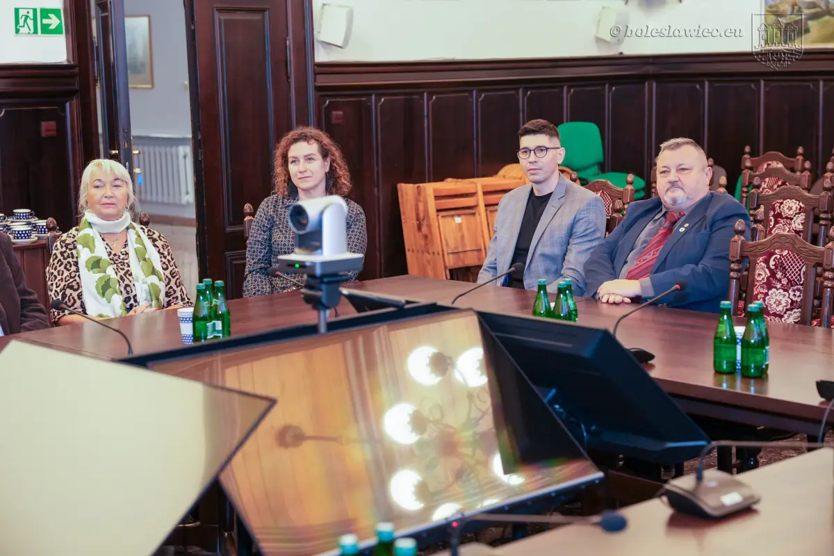 Uroczystość w Sali Rajców w Bolesławcu