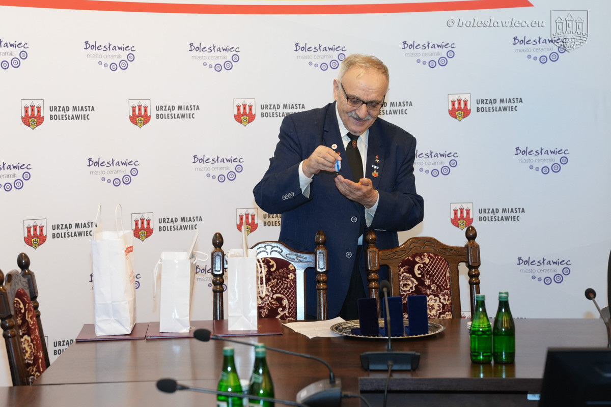 Uroczystość w Sali Rajców w Bolesławcu