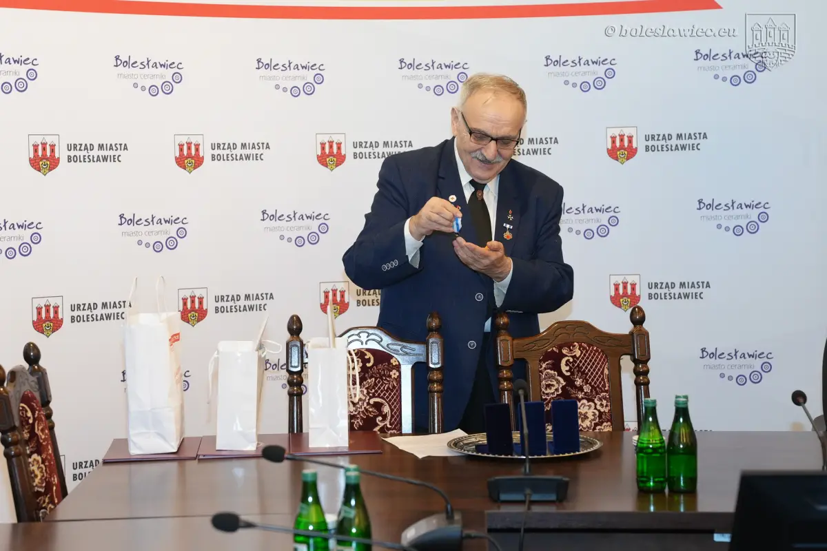 Uroczystość w Sali Rajców w Bolesławcu