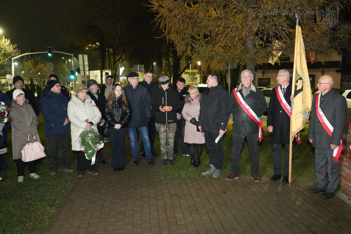 Uroczystość na pl. Wolności