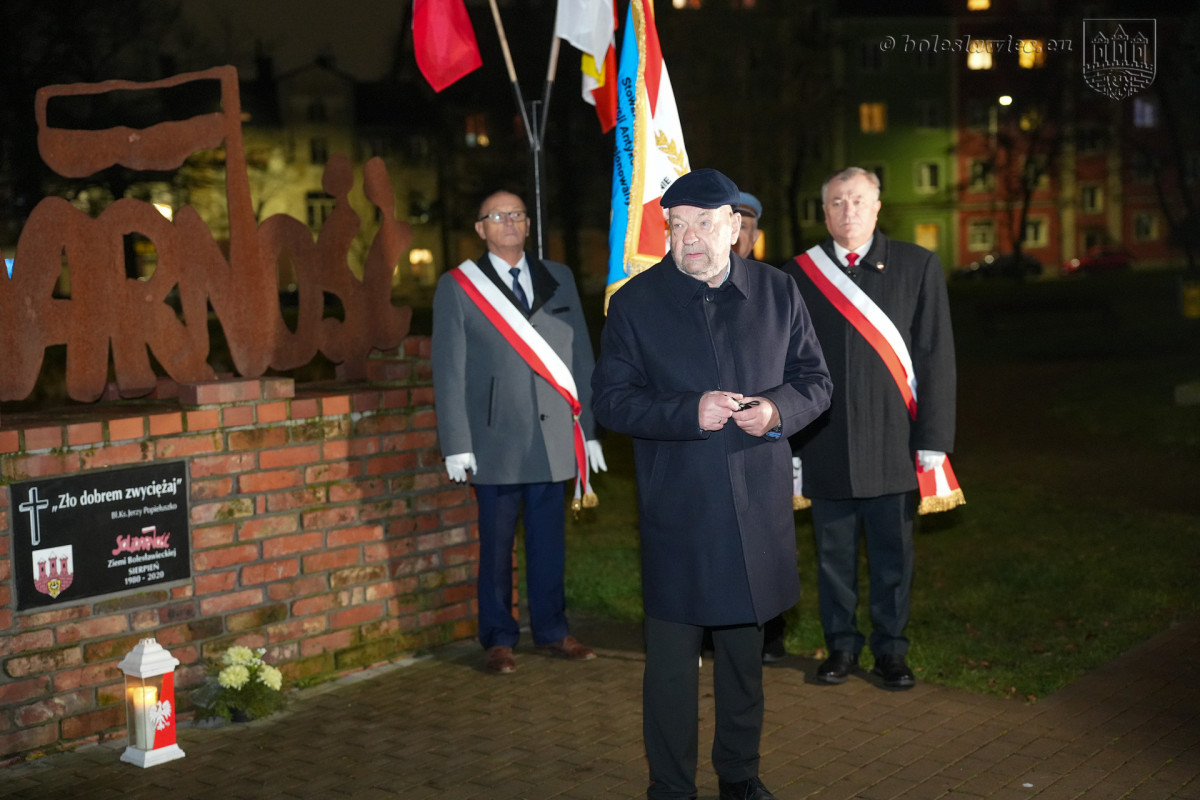 Uroczystość na pl. Wolności