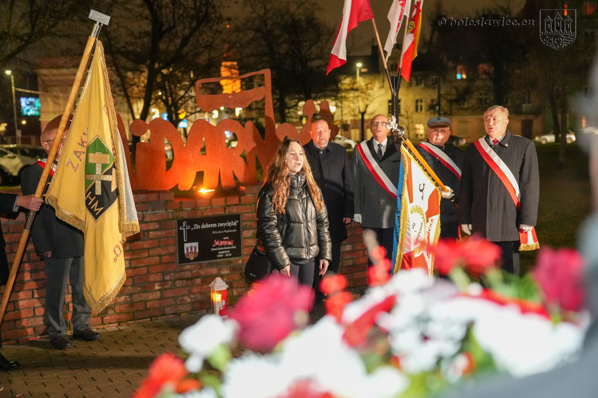 Uroczystość na pl. Wolności