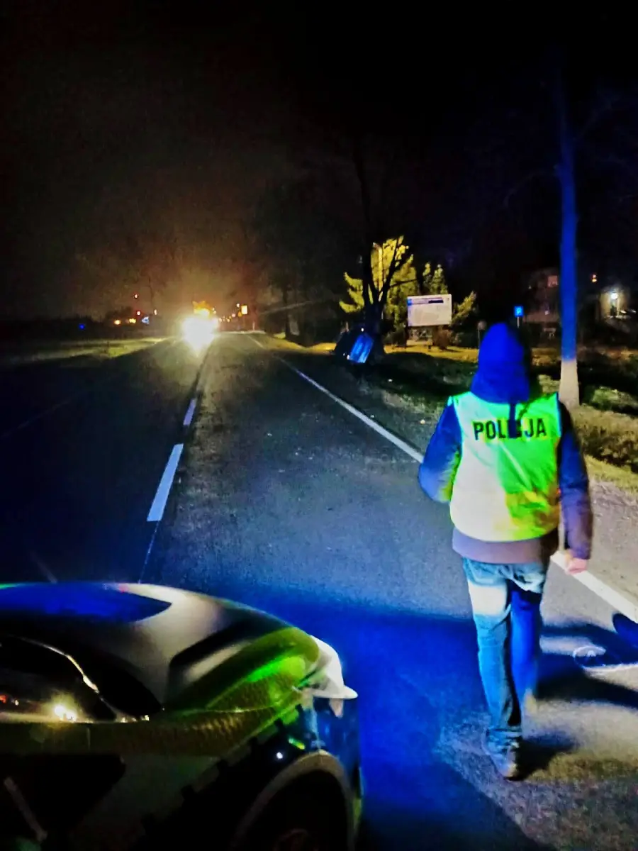 Wypadek w Krzywej