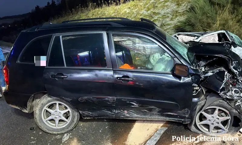 Jedna osoba zginęła w zderzeniu trzech samochodów