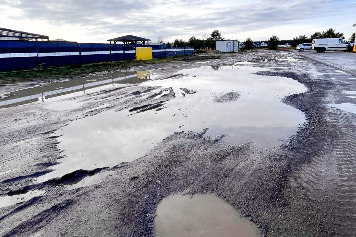 Stan drogi przy ul. Morelowej