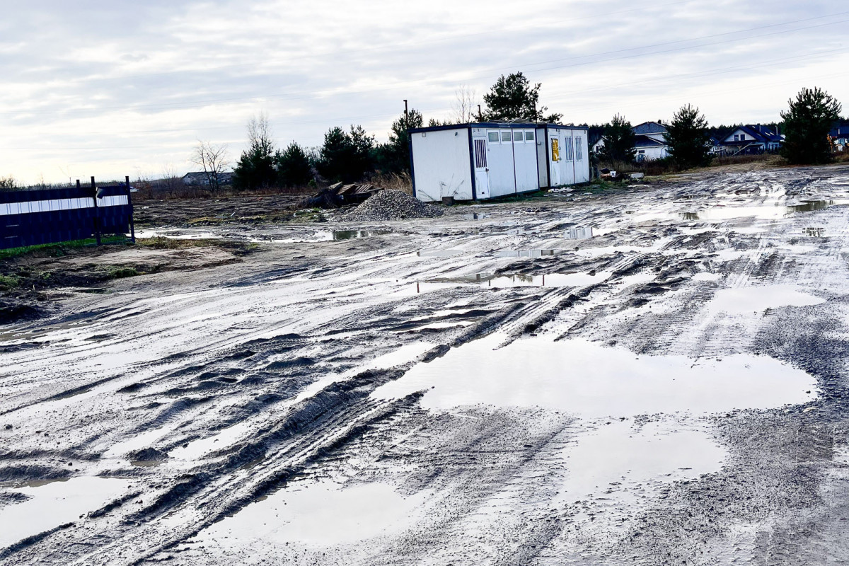 Stan drogi przy ul. Morelowej