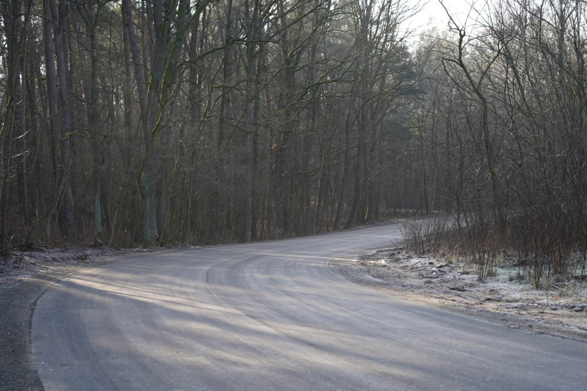 Odbiór przebudowanej drogi powiatowej w kierunku miejscowości Łozy