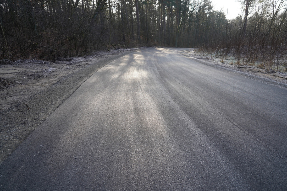 Odbiór przebudowanej drogi powiatowej w kierunku miejscowości Łozy