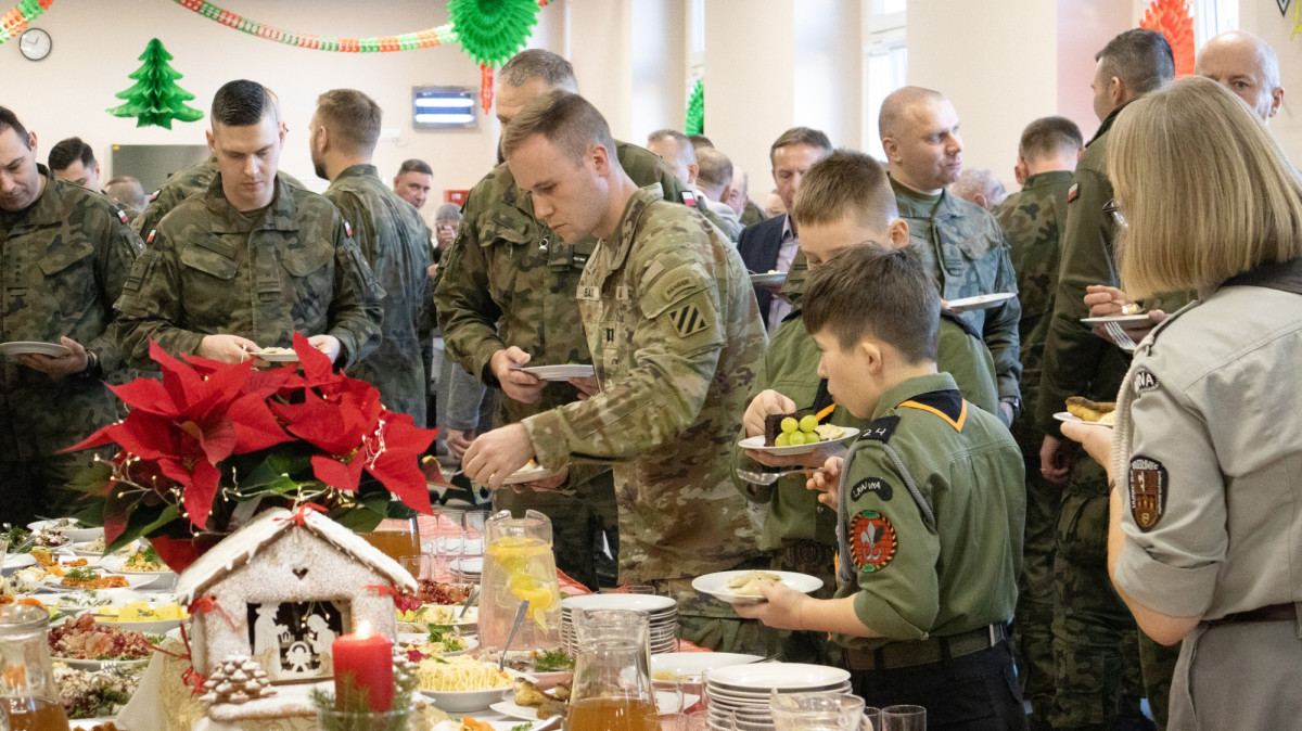 Wigilia w 23. Śląskim Pułku Artylerii