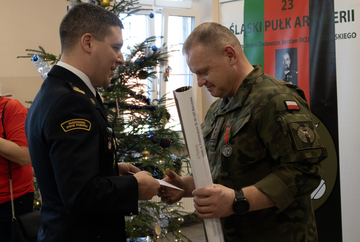 Wigilia w 23. Śląskim Pułku Artylerii